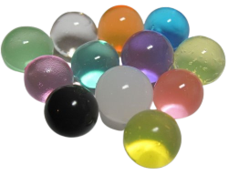 colourful orbs